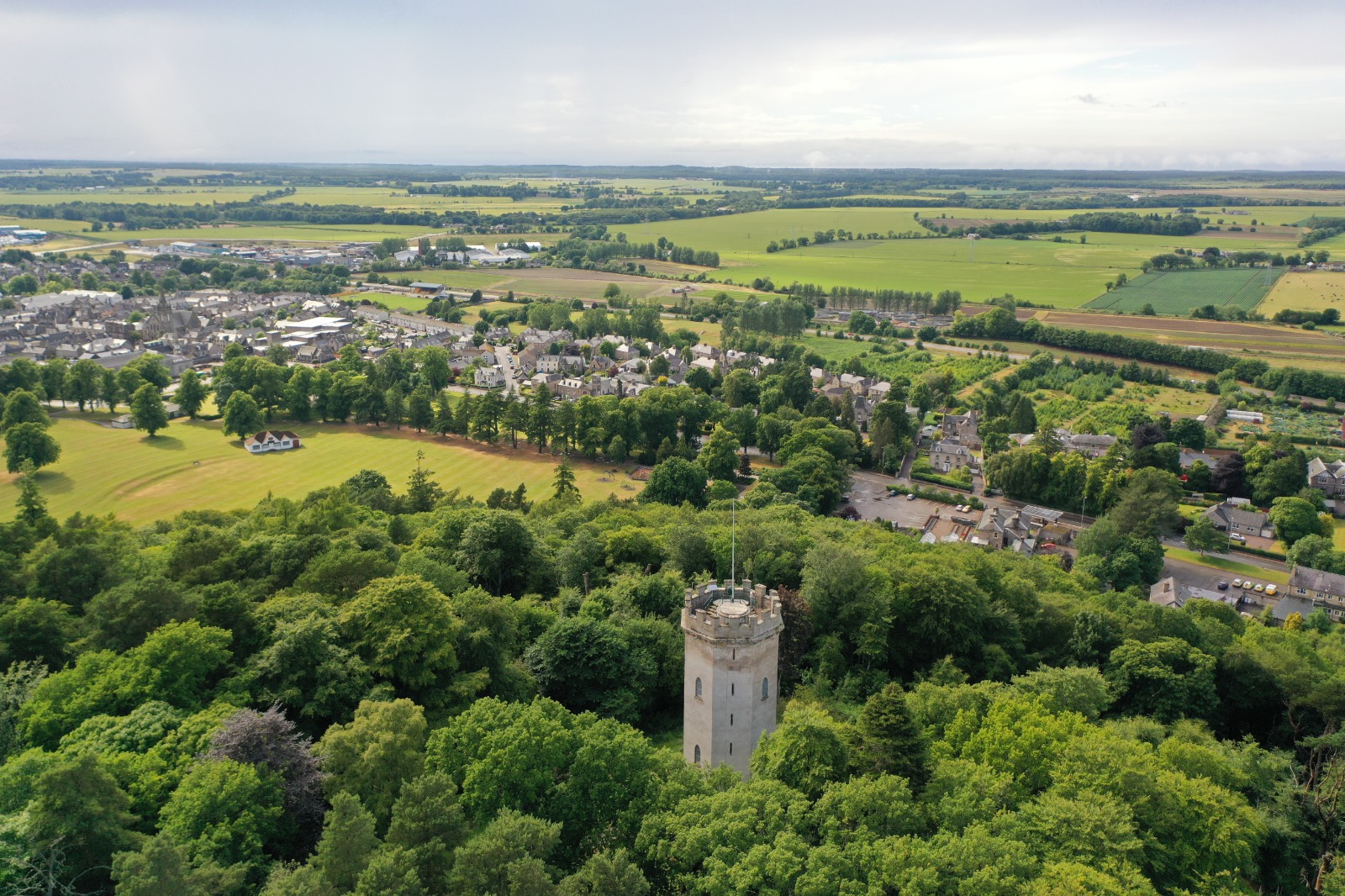 Forres, historic royal burgh in Moray, Scotland