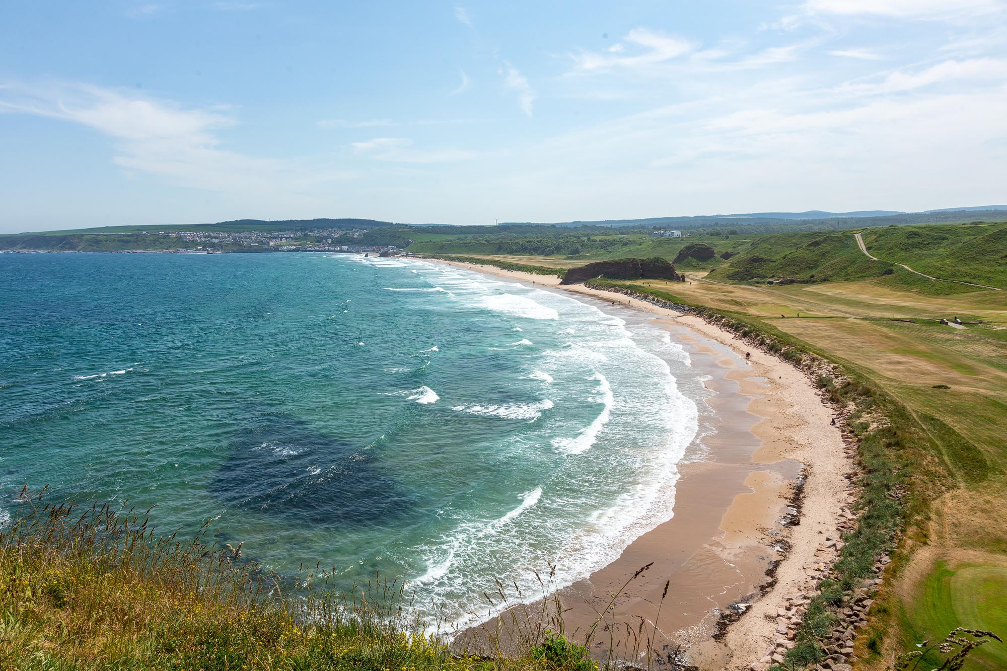 Beautiful Moray landscape in northeast Scotland