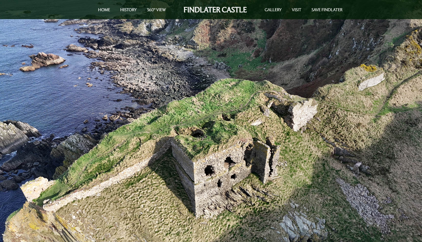 Findlater Castle - History Page