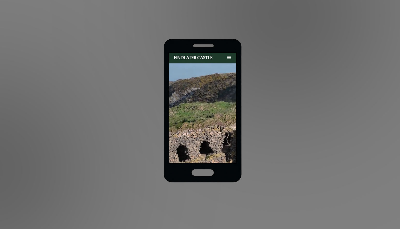 Findlater Castle - Mobile View