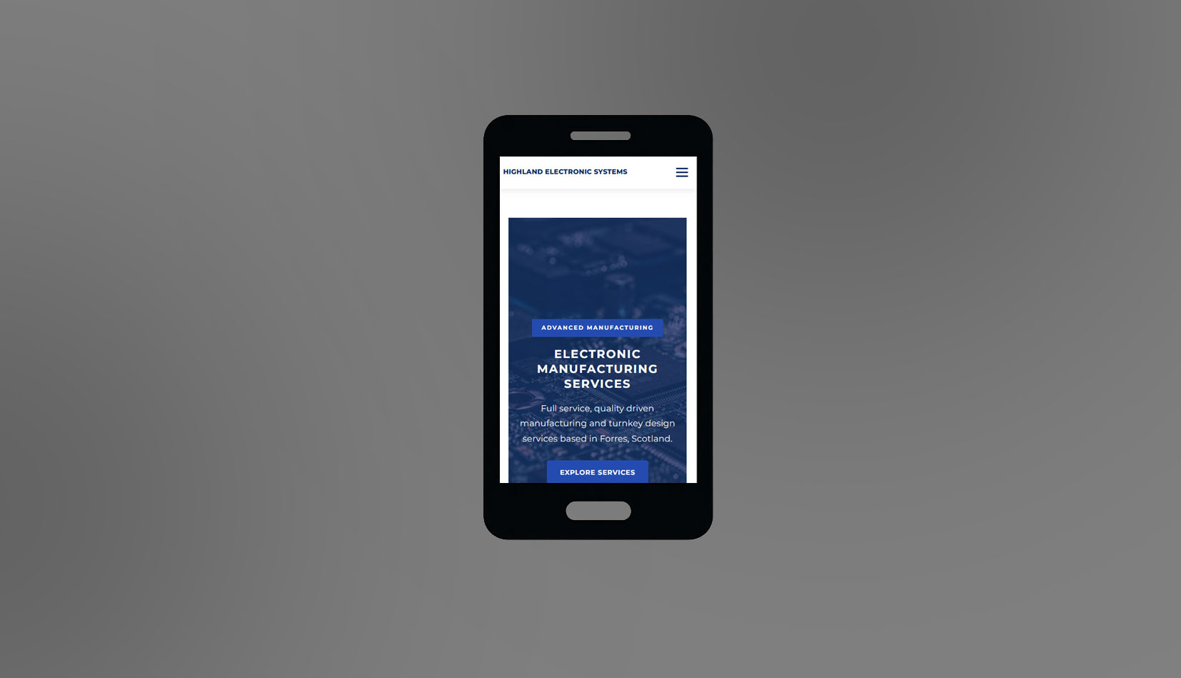 Highland Electronic Systems - Mobile View