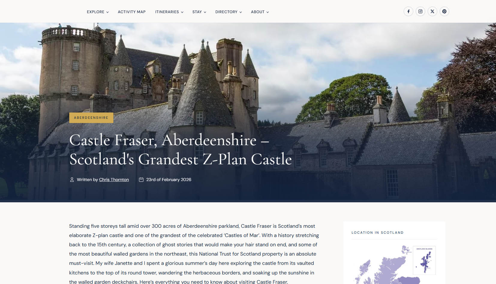 Live Breathe Scotland - Article Page