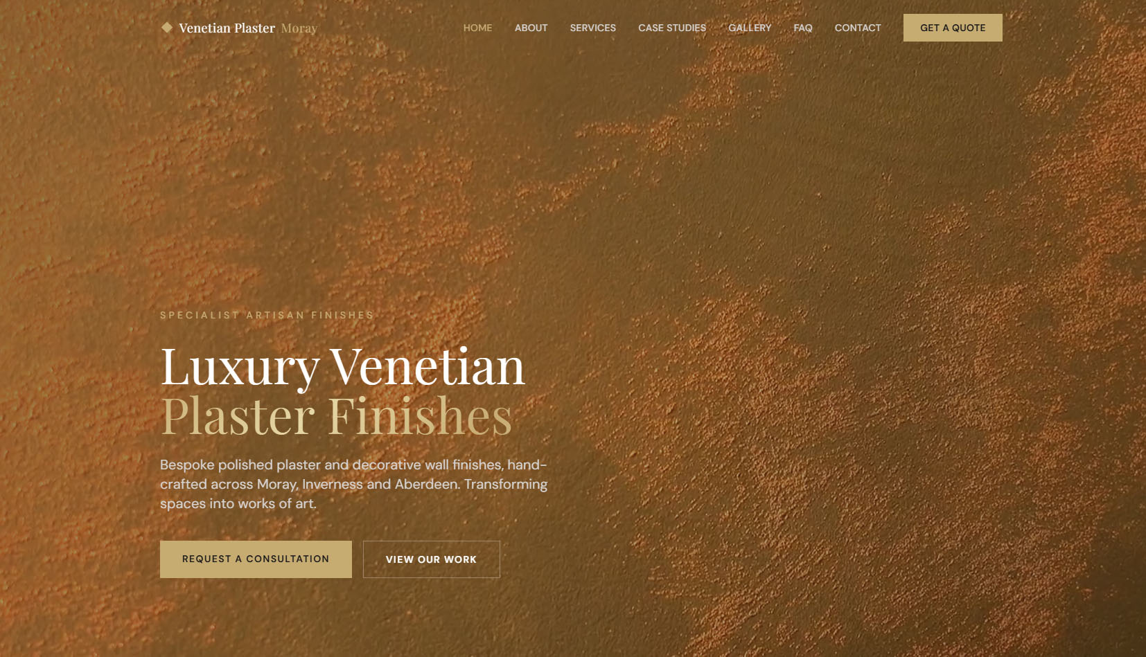 Venetian Plaster Moray Website